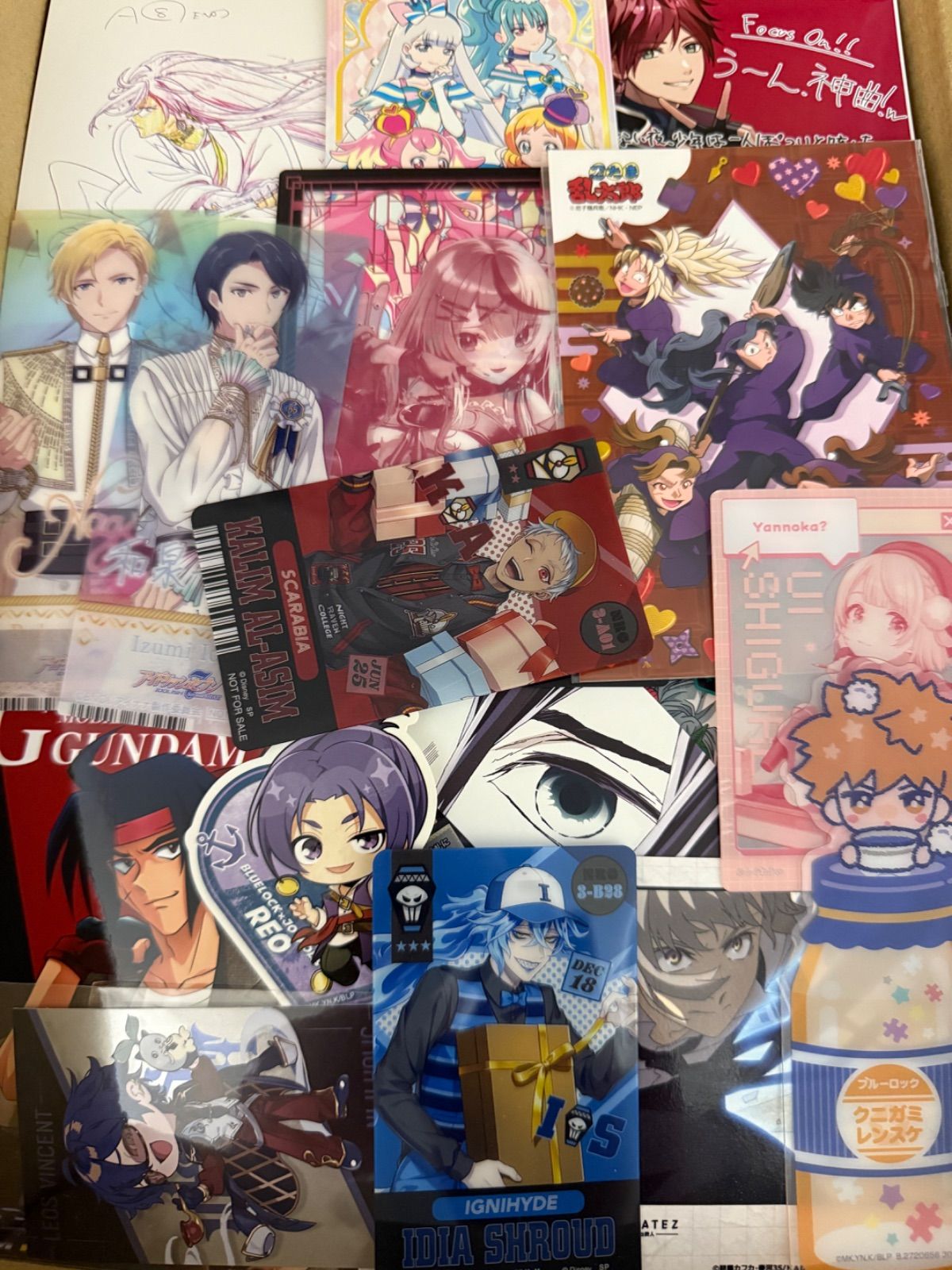 コレクション 紙類 アニメ ゲーム まとめ売り 大量 コースター ポスト