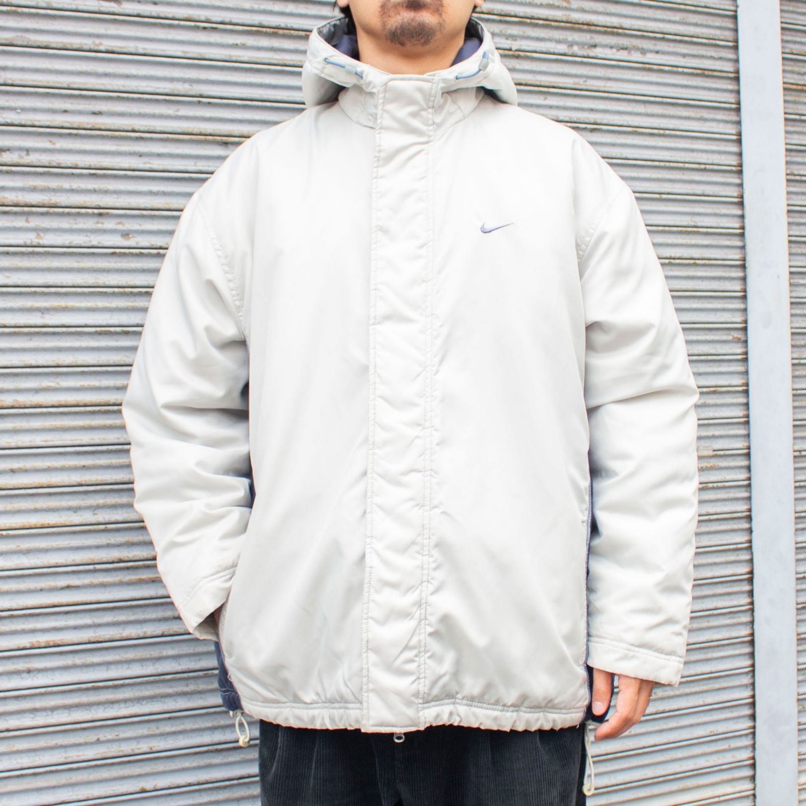 NIKE 00 s Nylon Hooded Blouson メンズ 古着 ナイキ ブルゾン 80s 90s アメリカ古着