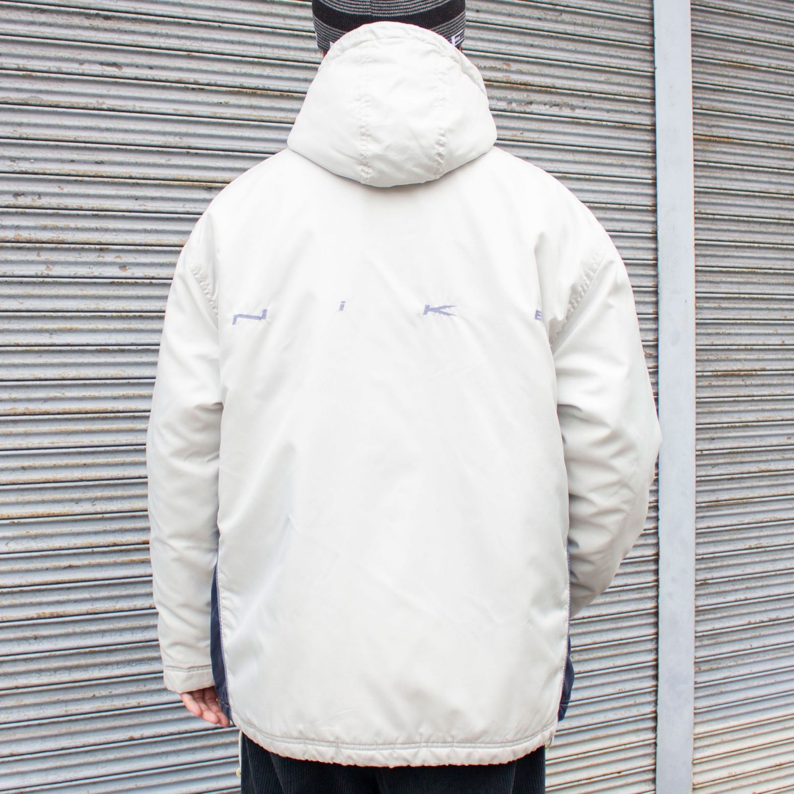 NIKE 00 s Nylon Hooded Blouson メンズ 古着 ナイキ ブルゾン 80s 90s アメリカ古着