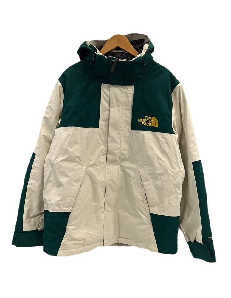 ノースフェイス THE NORTH FACE MEN S BANDON JACKET トリクライメイト ジャケット 3 WAY インナーダウンあり 白 ホワイト Lサイズ 101 MT 5269
