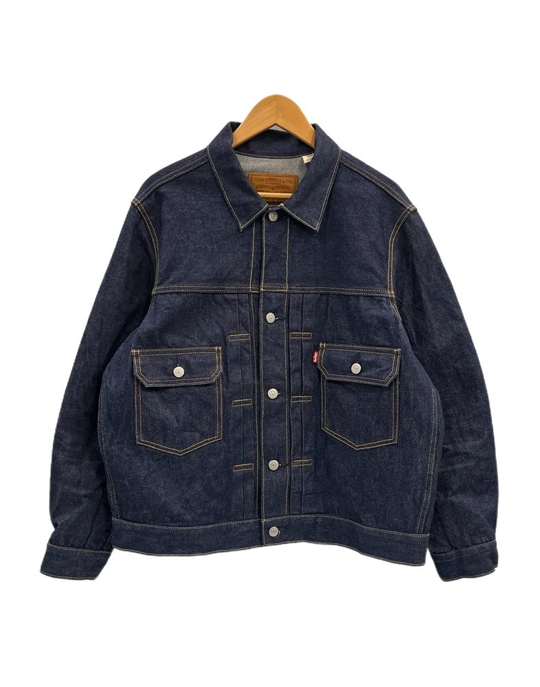 リーバイス Levi s LEVI’S PReMIUM リーバイス TRUCKER BIGE 2ndデニムジャケット トラッカージャケット インディゴ 青 ジャケット ブルー Lサイズ 101MT-5270