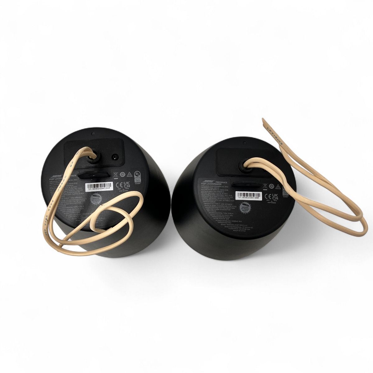 Bose 天吊りスピーカー ブラック BOSE FREESPACE FS2P PAIR BLK 天井吊り下げ型スピーカー ブラック