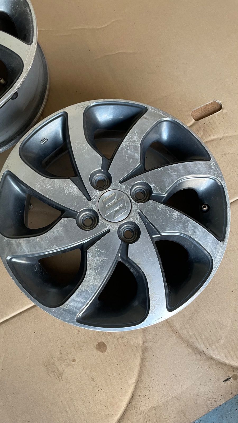 スズキ ホイール3本14 4 1 2 J