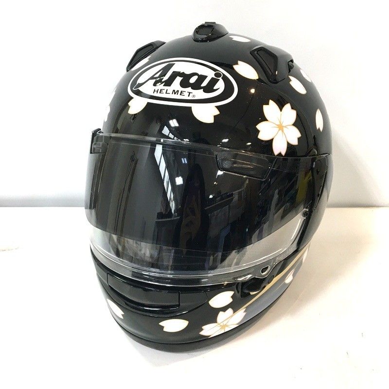 Arai アライ ASTRAL X SAKURA フルフェイスヘルメット 除菌消臭済 Lサイズ ブラック オートバイ ツーリング ライディング バイカー バイク用品 TA 3647