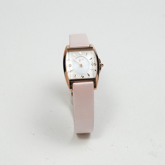 SEIKO WIRED f 腕時計 レディース ワイアードエフ AGEK012 26000 セイコー ワイアード エフ クオーツ レザーバンド ピンク 女性 10代 20代 30代 40代 ギフト プレゼント ファッション 11月電池交換済み