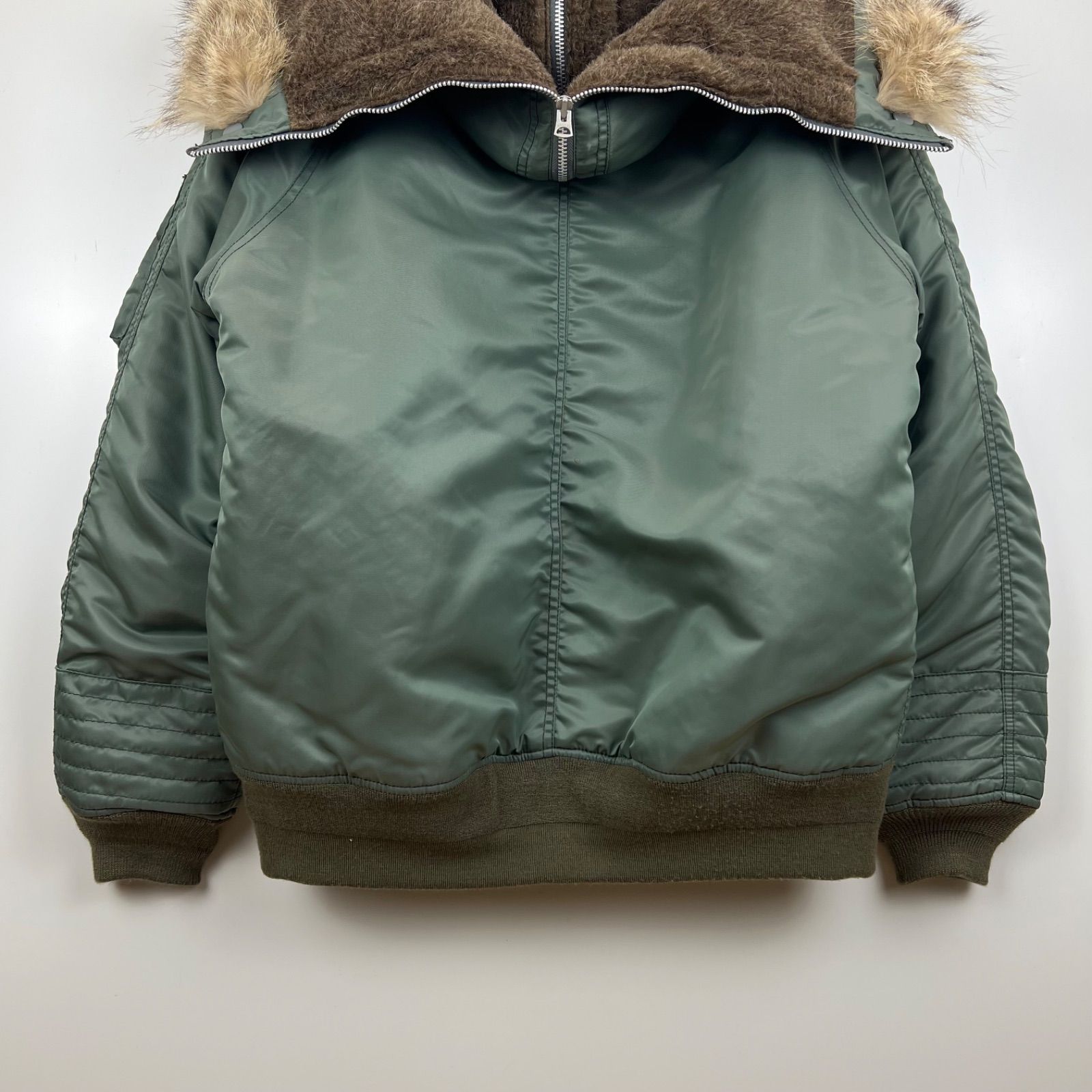 NEIGHBORHOOD 17aw N-2D fur flight jacket M N-JKT ネイバーフッド