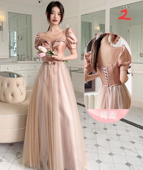 発表会 舞台衣装 パーティ 気品 女優 光沢 結婚式 二次会 イベント 9号 M ドレス OPN 2836