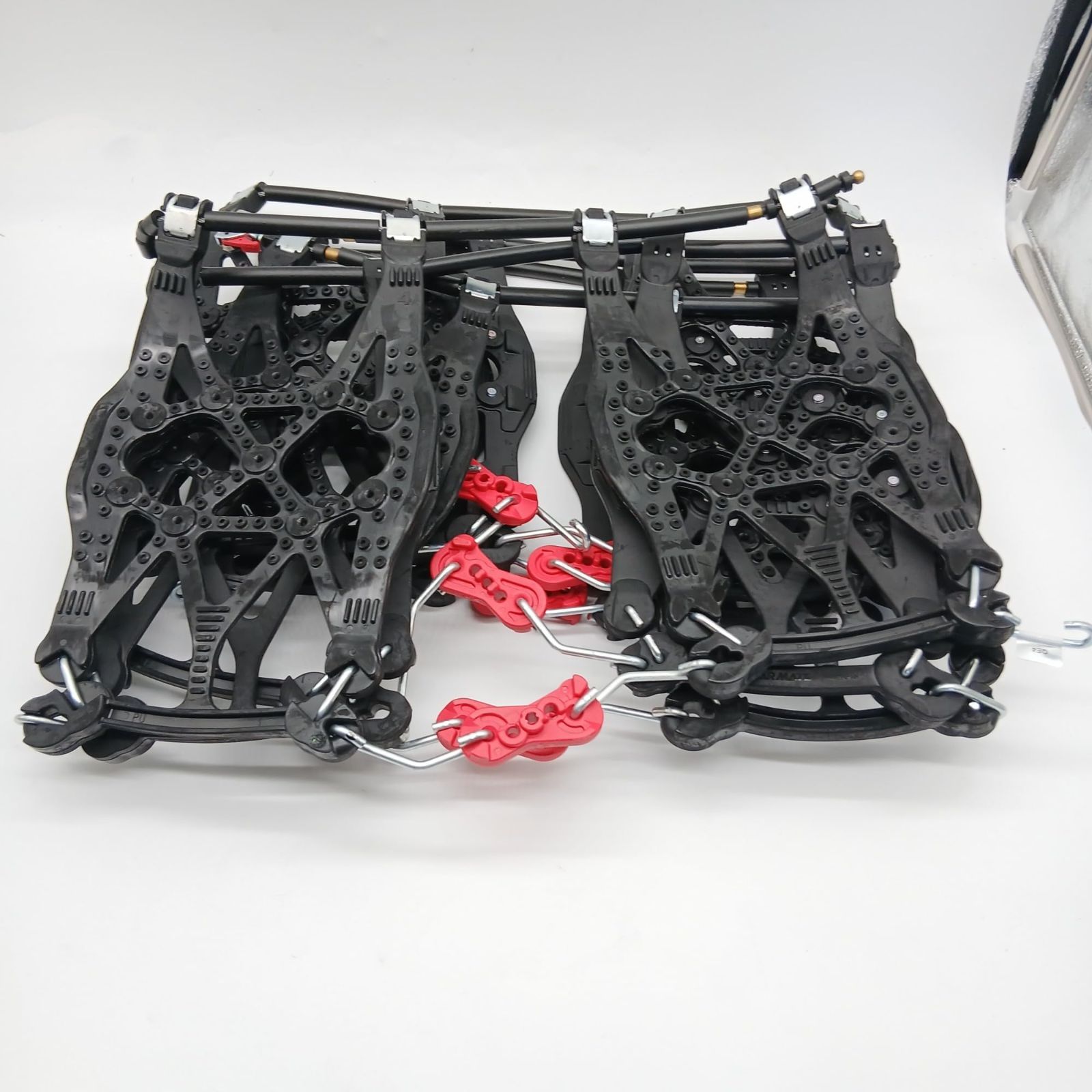 No 4286 カーメイト 簡単装着 JASAA認定 非金属 タイヤチェーン バイアスロン クイックイージー QE 4 適合 165 50 R 16 175 60 14 15 65 ブラック