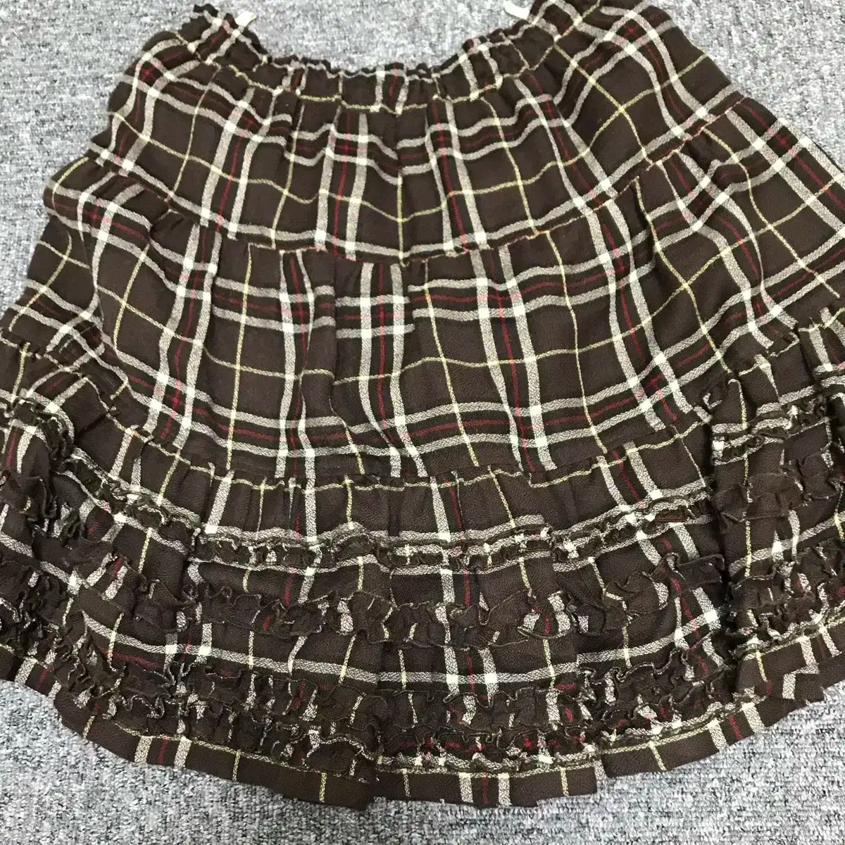 ヴィンテージ ウール ミディ スカート