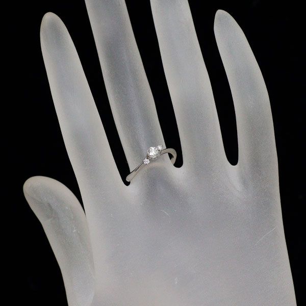 スタージュエリー Pt950 ダイヤモンド リング 0.183ct D0.04ct - メルカリ