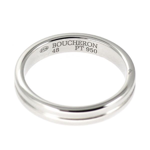 ブシュロン Pt950 リング 仕上げ済 BOUCHERON Pt950 ゴドロン ブシュロン Pt950 リング 仕上げ済 BOUCHERON Pt950 ゴドロン