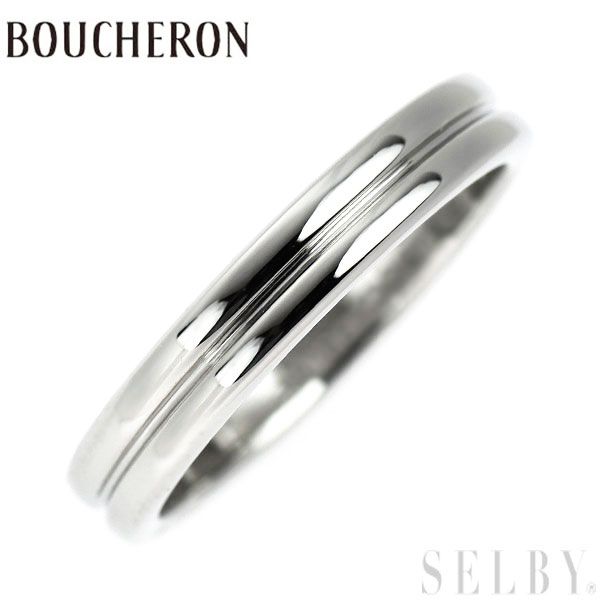 ★BOUCHERON★ ゴドロン リング Pt950 定価34.4万 ブシュロン Pt950 リング ゴドロン 48号 - メルカリ