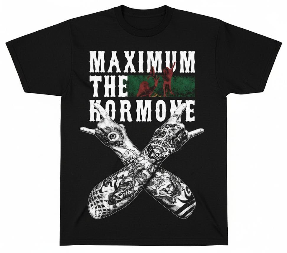 マキシマム ザ ホルモン　Tシャツ　未使用品　XLサイズ① 新品未使用品】マキシマム ザ ホルモン Tシャツ ブラック XL 新品未