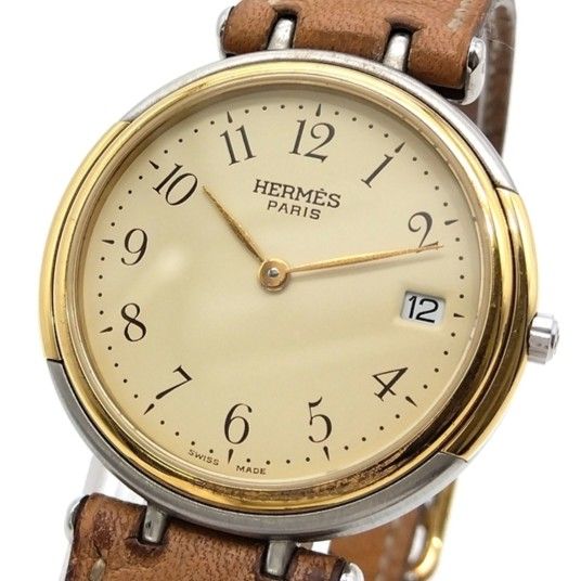 アイボリー文字盤 レディース