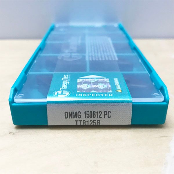 TaeguTec テグテック DNMG 150612 PC TT 8125 B 入 箱 切削用チップ 114928 センタードリル 模型用ドリル