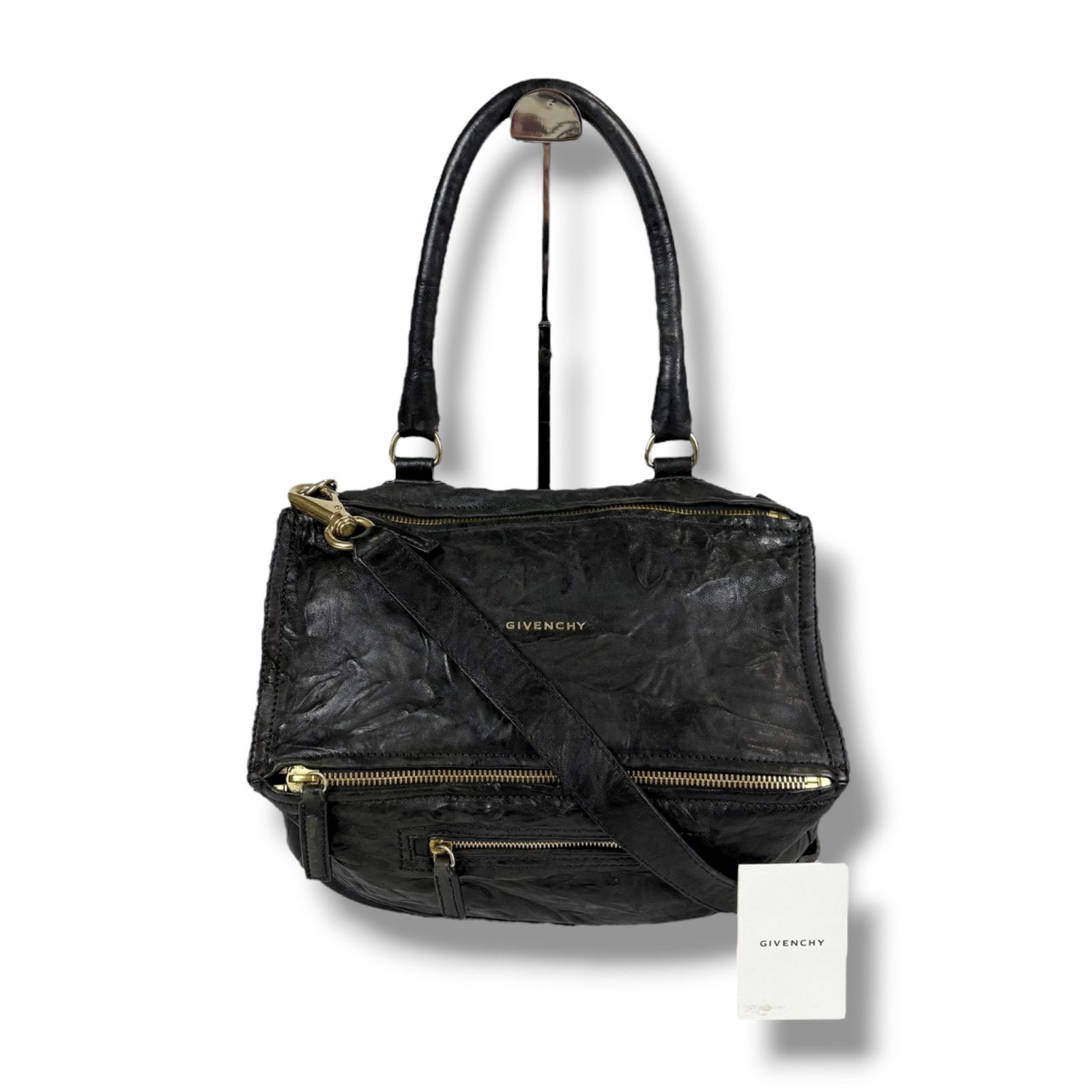 GIVENCHY ジバンシー ショルダーバッグ パンドラ ミディアム ブラック