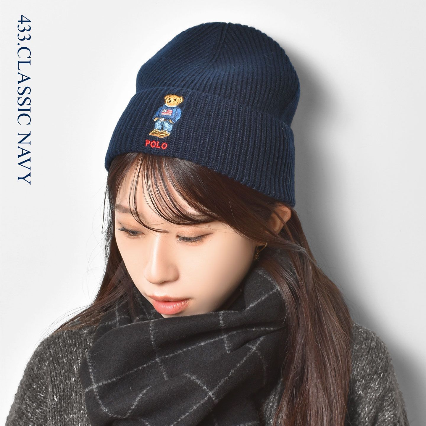 ニット帽 POLO RALPH LAUREN ポロ ラルフローレン ビーニー 正規品