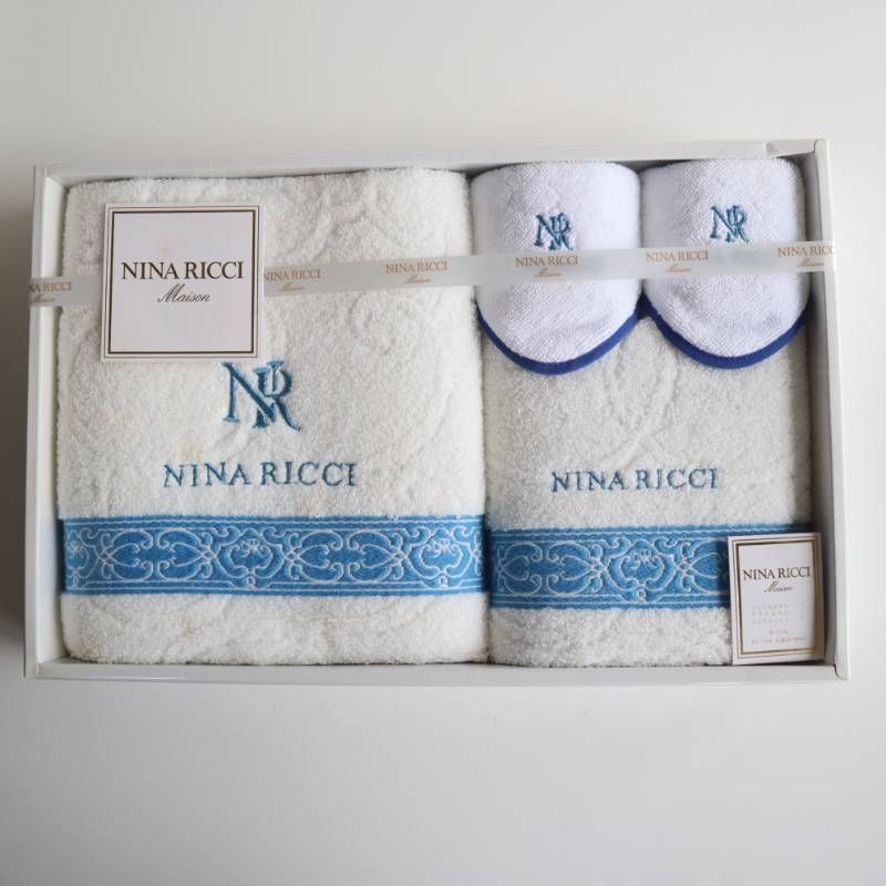 ニナリッチ メゾン タオルセット 日本製 綿100% 新品未使用 高級