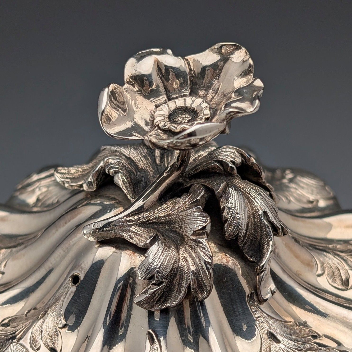 1857年 英国アンティーク シルバープレート製 ティー/コーヒーセット