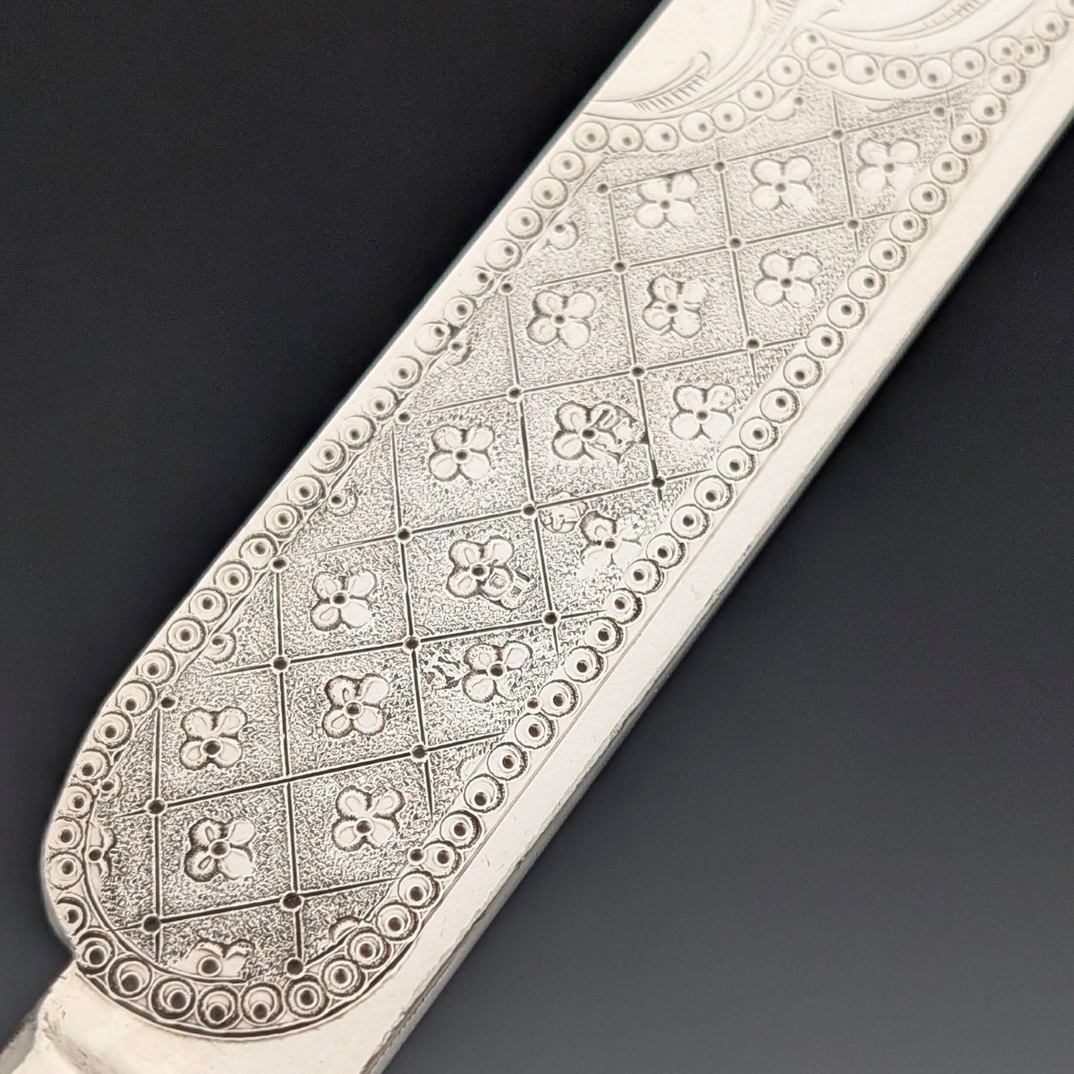 1867年頃 英国アンティーク 純銀製ハンドル カトラリー6ペア Roberts Belk