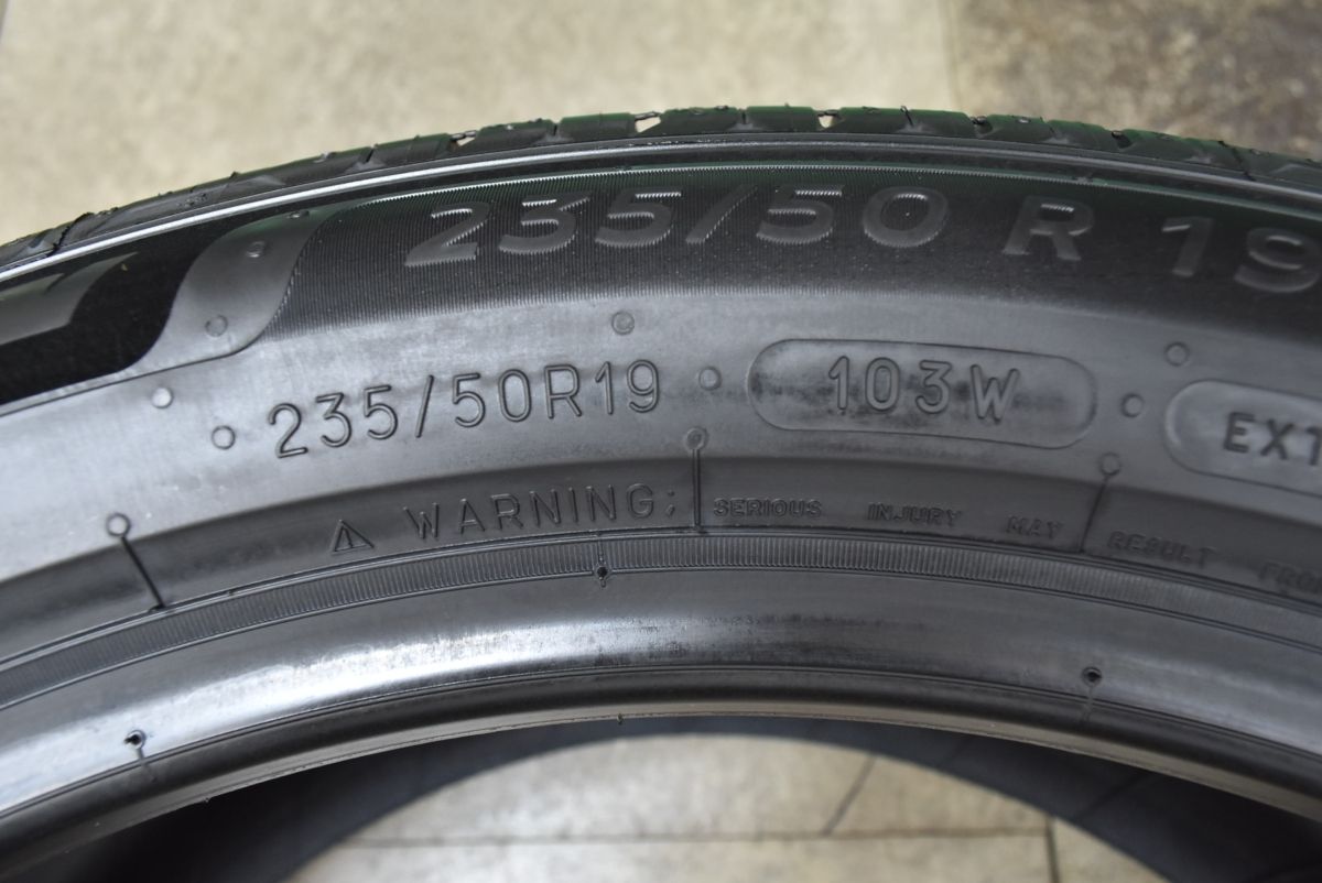  25年 ミシュラン プライマシー5 235 50 R 19 4本 ハリアー フォレスター ベンツ EQE GLA GLB ティグアン アウディ Q 3 19インチ サマータイヤ ノーマルタイヤ