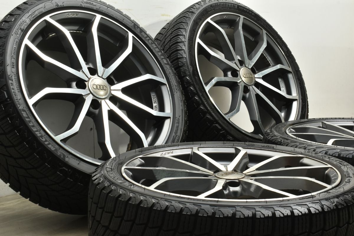 バリ溝 MAK LOWE FF 18 in 7 5 J 51 PCD 112 ミシュラン X ICE SNOW 225 40 R アウディ A 3 フォルクスワーゲン ゴルフ