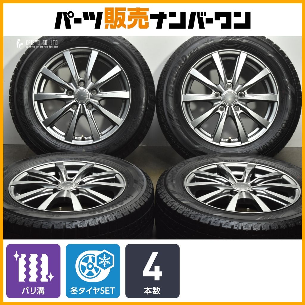 バリ溝 GRASS 16 in 6 5 J 53 PCD 114 3 ヨコハマ アイスガード iG 60 215 R ノア ヴォクシー エスクァイア ステップワゴン アクセラ