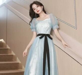 ご購入へようこそ！！ 発表会 結婚式 二次会 イベント 演奏会 フォ マル ハイウエスト チュール プリンセス ドレス 7号 S OPN1160