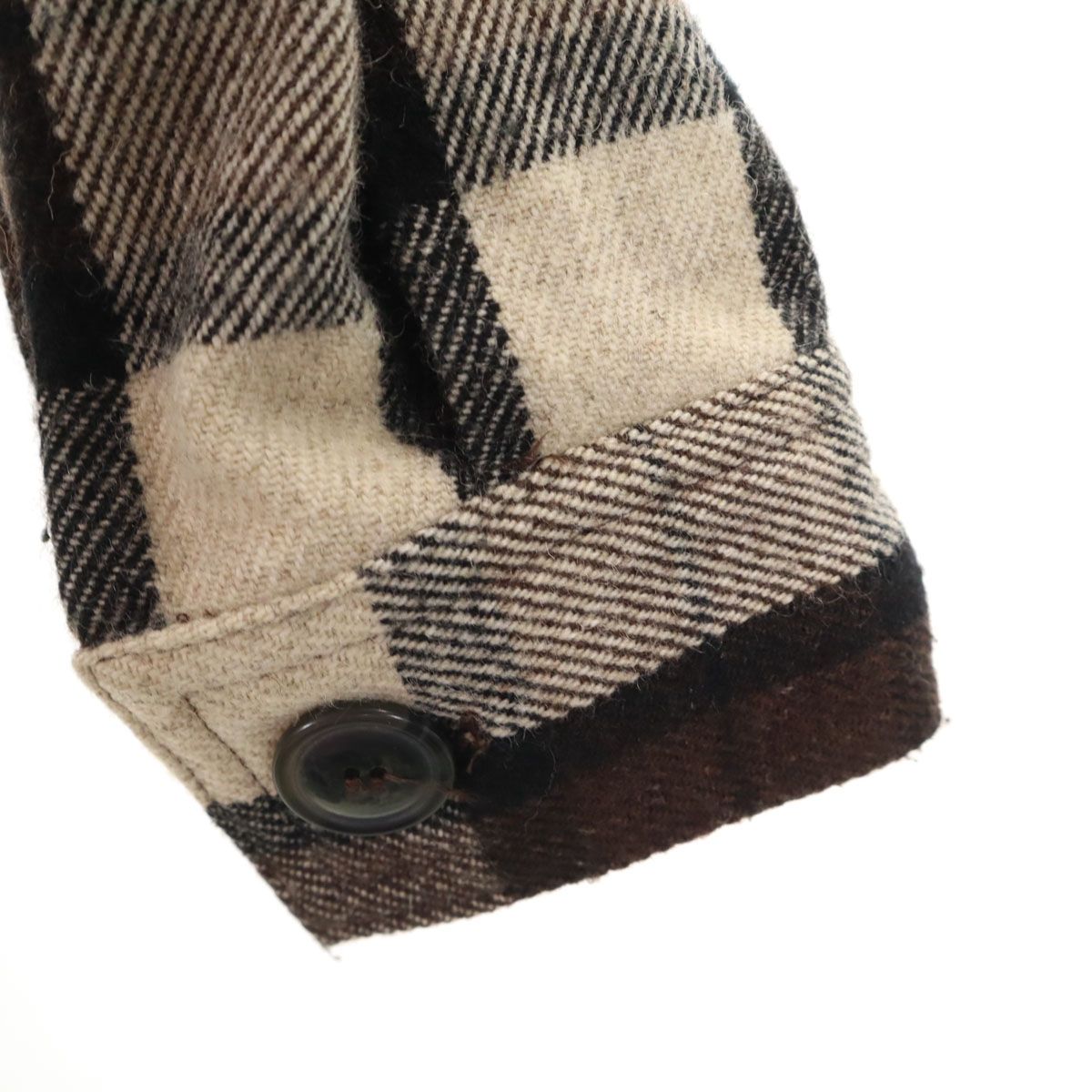 A.P.C. アーペーセー チェック柄 ジャケット XS ブラウン系 メンズ A.P.C. アーペーセー チェック柄 ジャケット XS ブラウン系 メンズ