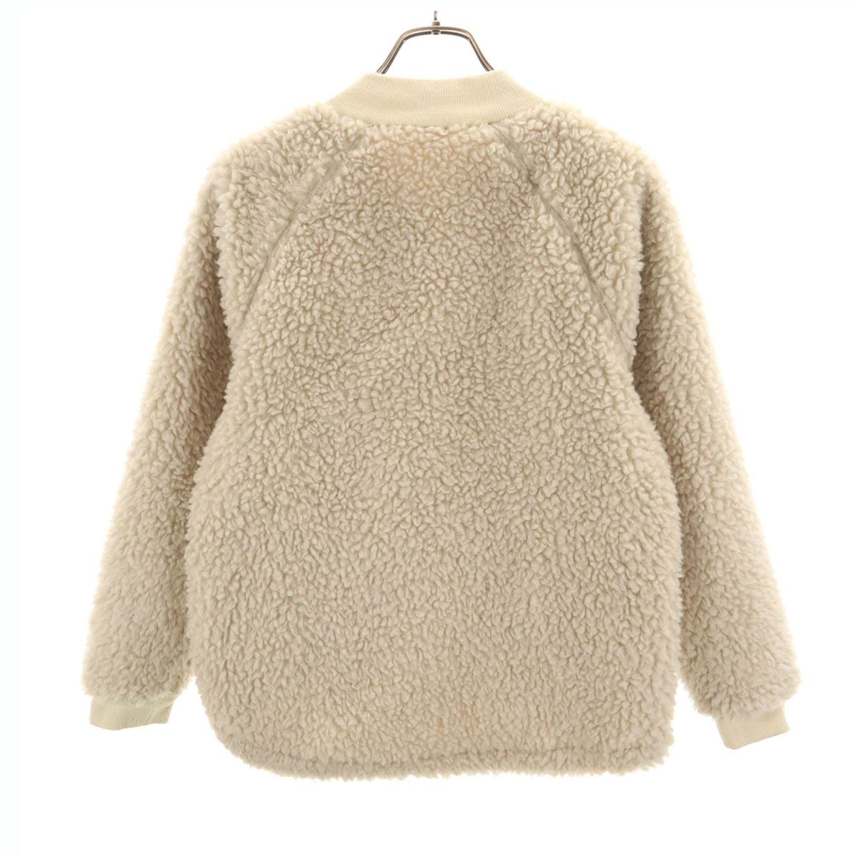 patagonia パタゴニア ボマー フリースジャケット 14 XL ベージュ系 65415 アウトドア キッズ 古着