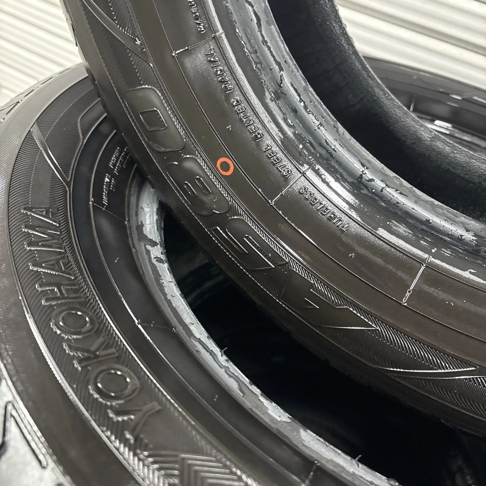 バリ溝 ヨコハマ A 580 タイヤ4本セット