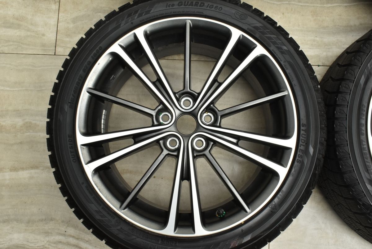  良好品 トヨタ 86 GT リミテッド 17 in 7 J 48 PCD 100 ヨコハマ アイスガード iG 60 215 45 R BRZ インプレッサ レガシィ プリウス 17インチ タイヤ ホイールセット