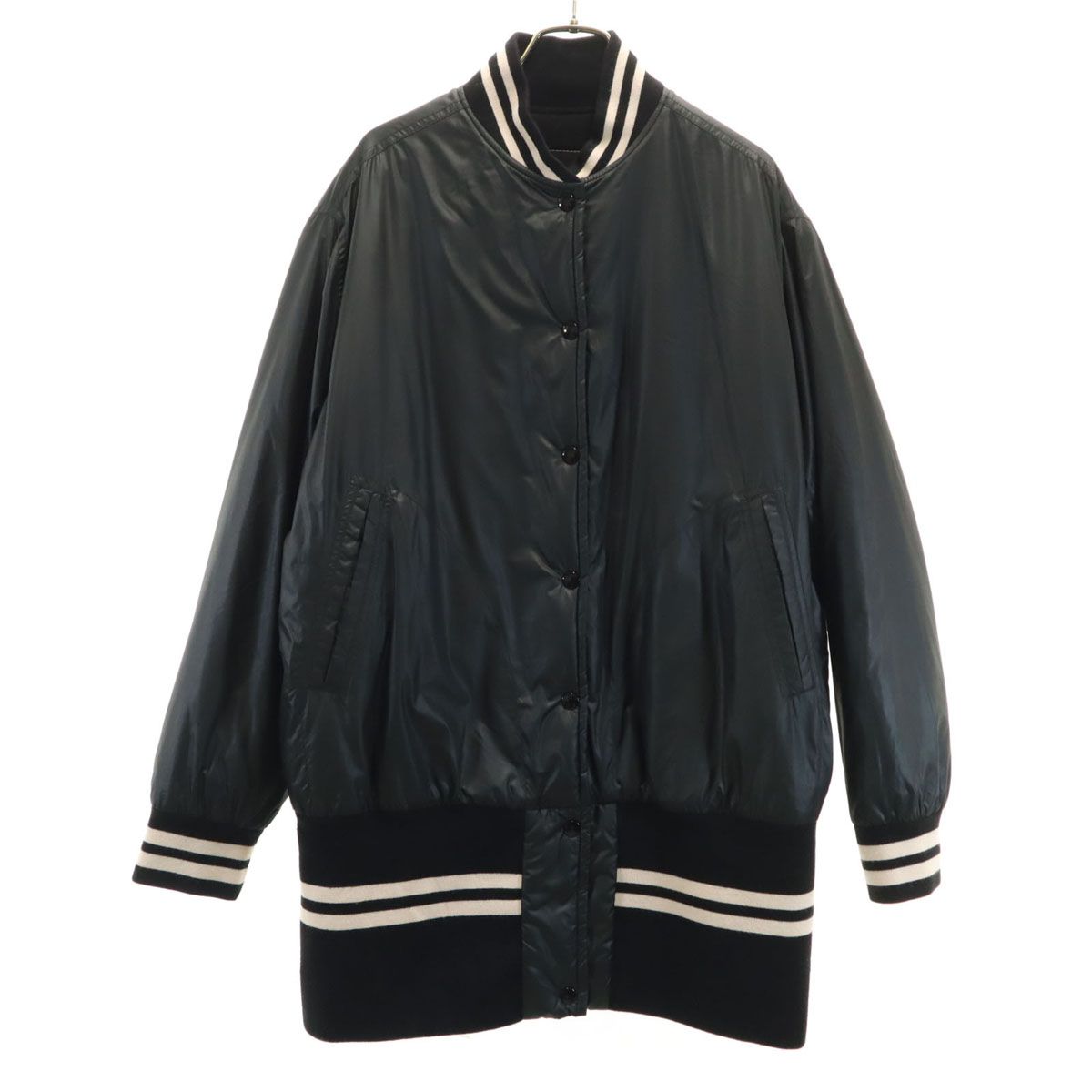 MM6 エムエムシックス イタリア製 リバーシブル スタジャン 42 ブラック Martin Margiela 中綿入り レディース 古着