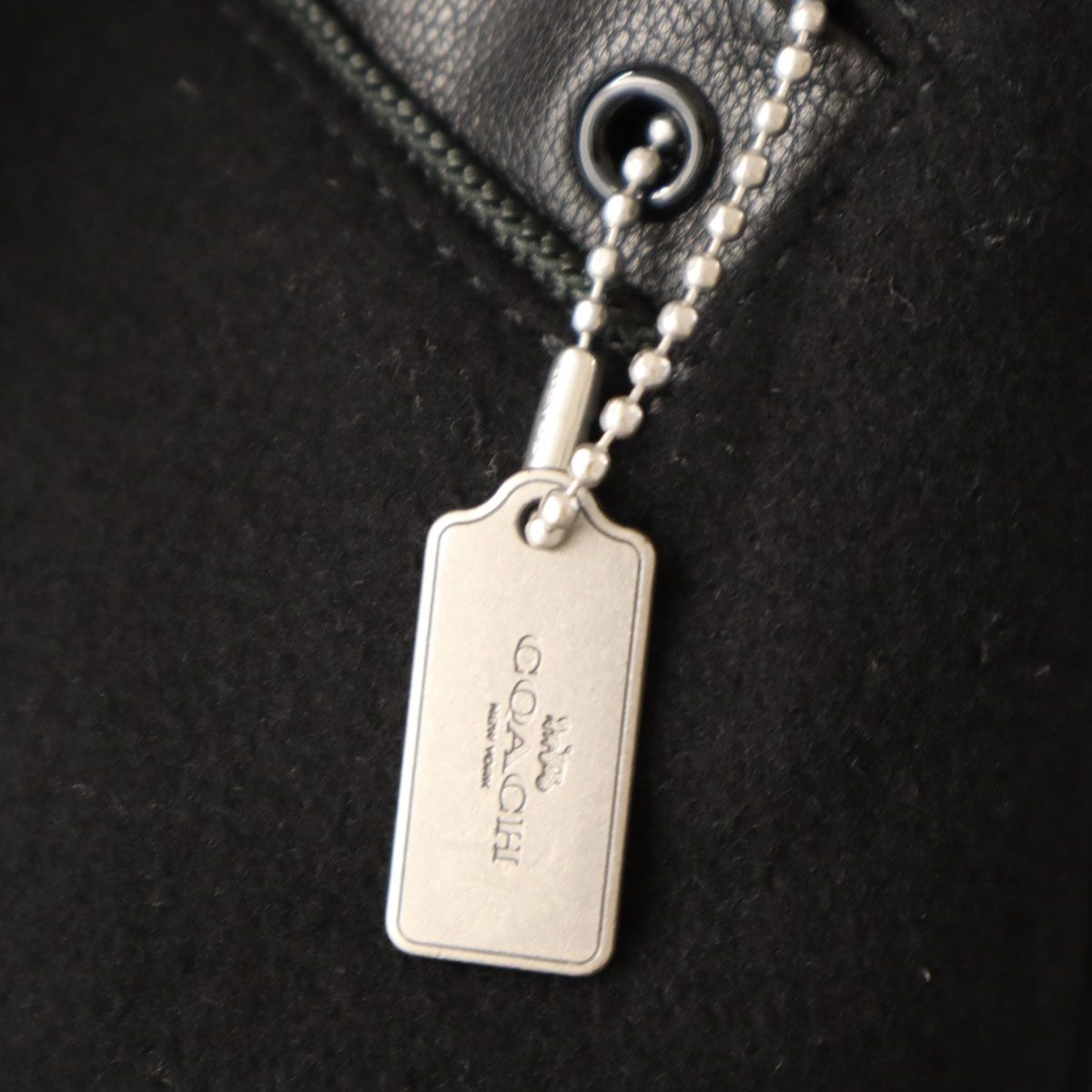 COACH スタジャン ブラック XS COACH コーチ スタジャン XS ブラック F34122 バーシティジャケット
