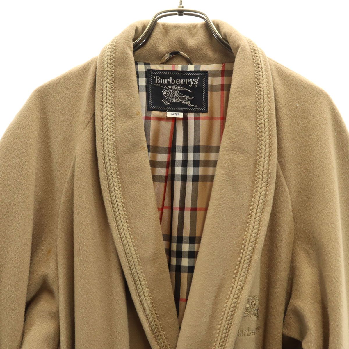 Burberrys バーバリーズ 90s オールド ロングコート L ベージュ レディース Burberrys バーバリーズ 90s オールド ロングコート L ベージュ