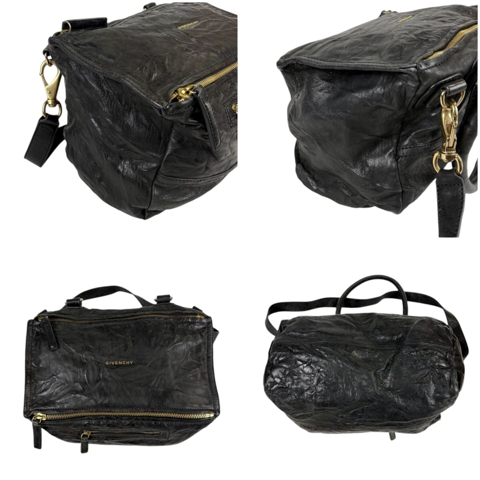 GIVENCHY ジバンシー ショルダーバッグ パンドラ ミディアム ブラック