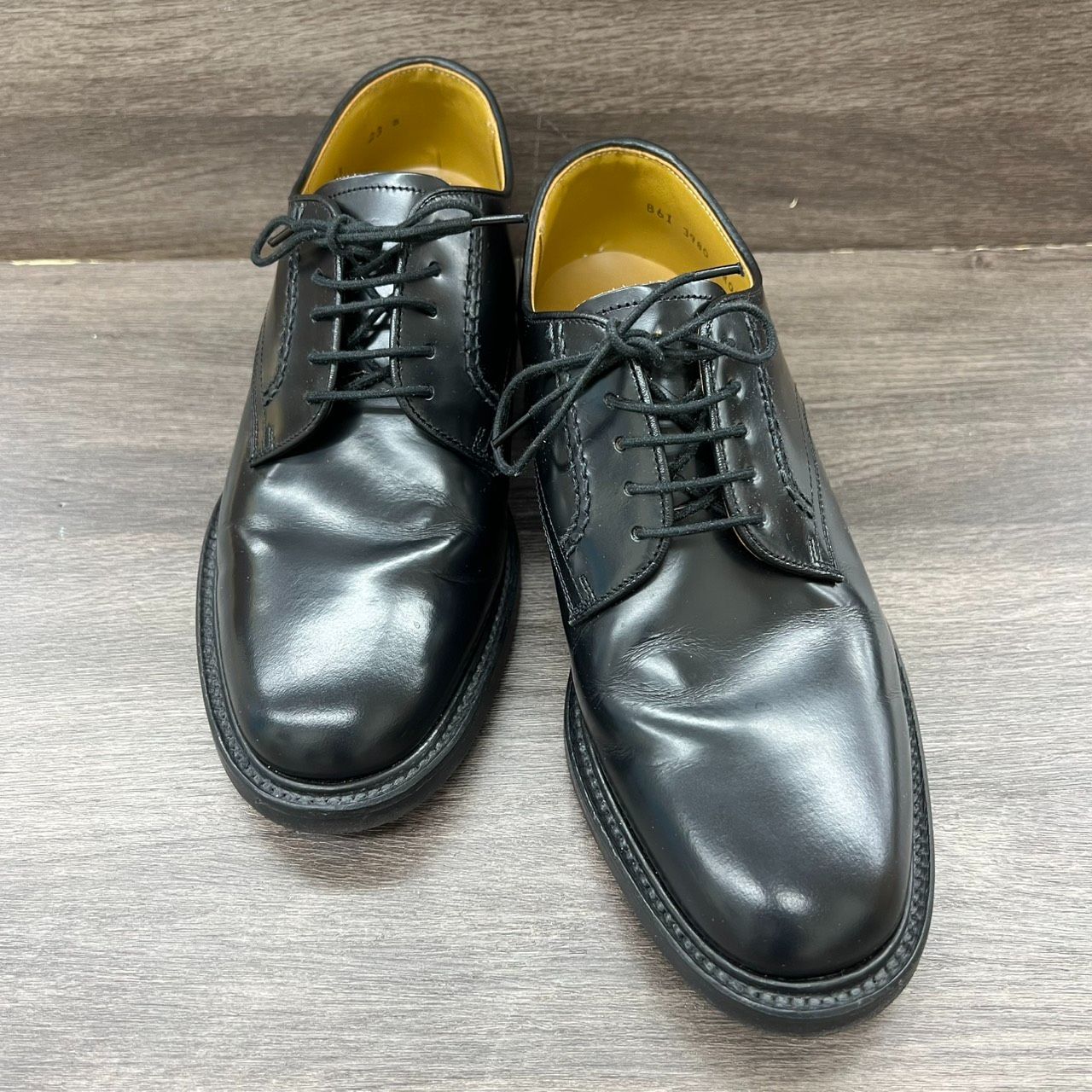 REGAL リーガル プレーントゥシューズ ブラック 外羽 23㎝ JR03 - メルカリ