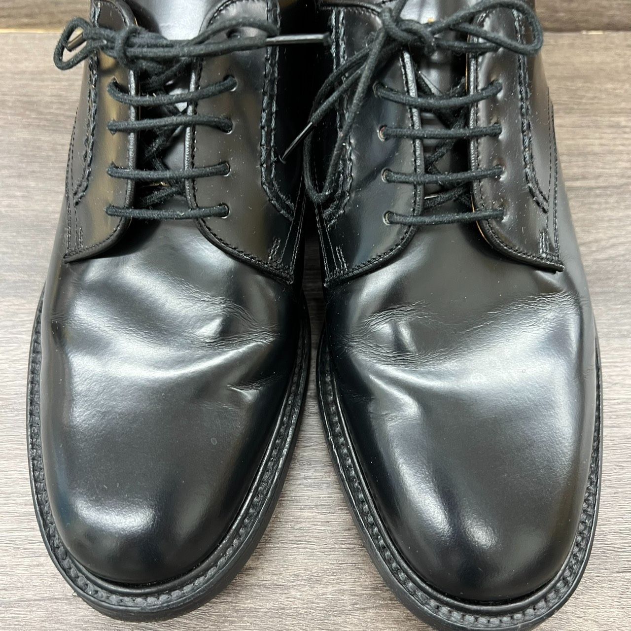 REGAL リーガル プレーントゥシューズ ブラック 外羽 23㎝ JR03 - メルカリ