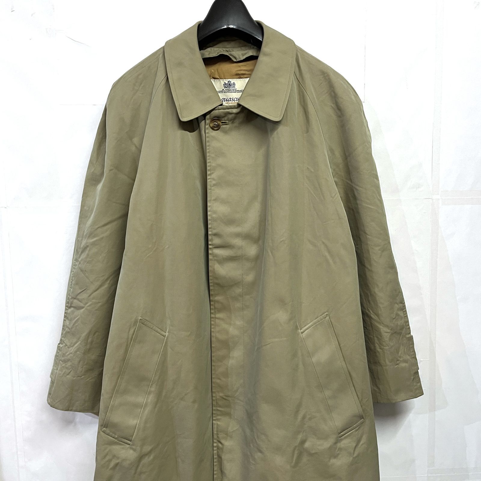 イギリス製 Aquascutum|アクアスキュータム ライナー付き ステン コート