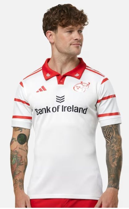 アディダス ラグビー マンスター 2025 2026 オルタネイト ジャージ 白 ホワイト 公式モデル 日本未発売