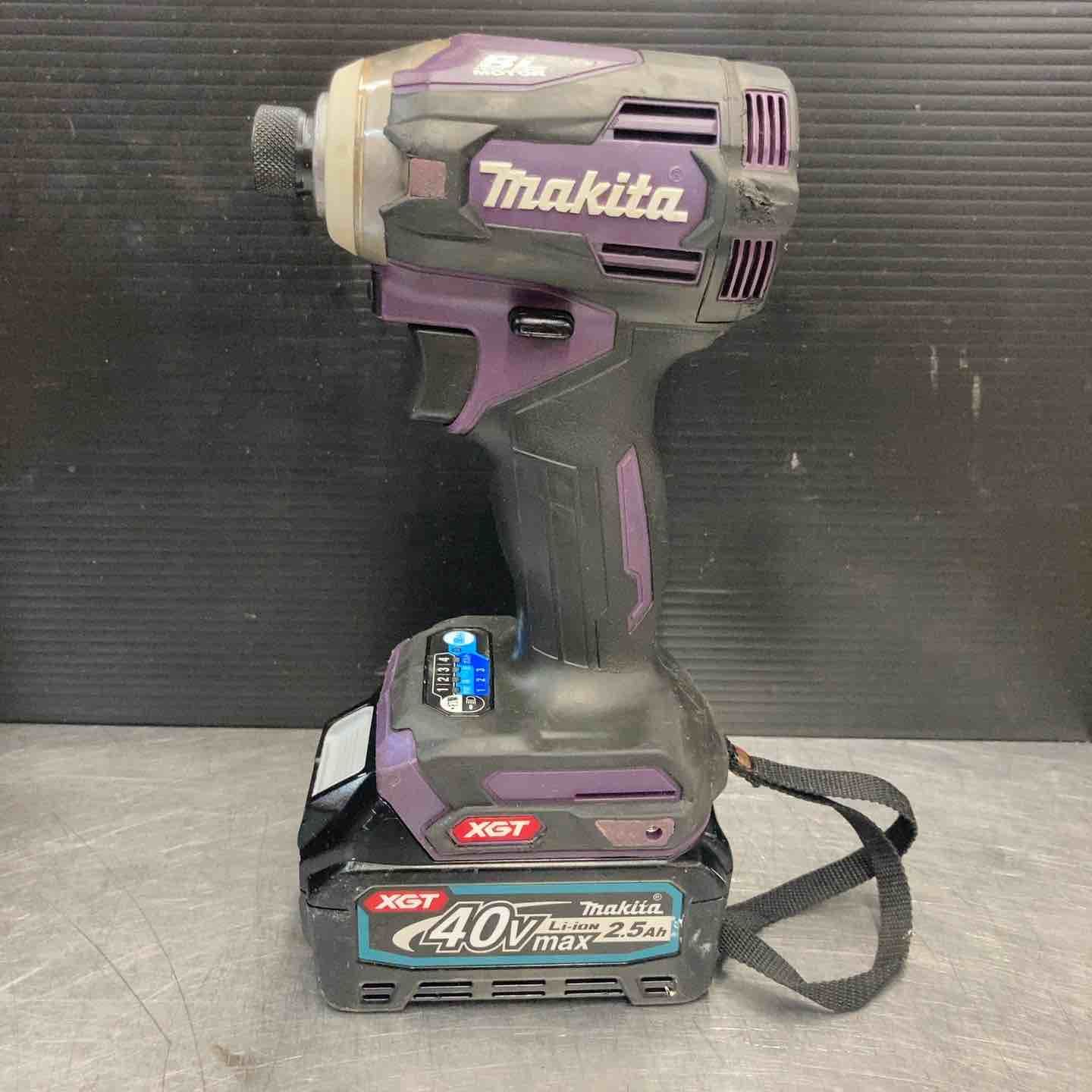 品 マキタ makita 40V コードレスインパクトドライバー TD001GDXAP パープル 紫 フルセット品 東大和店