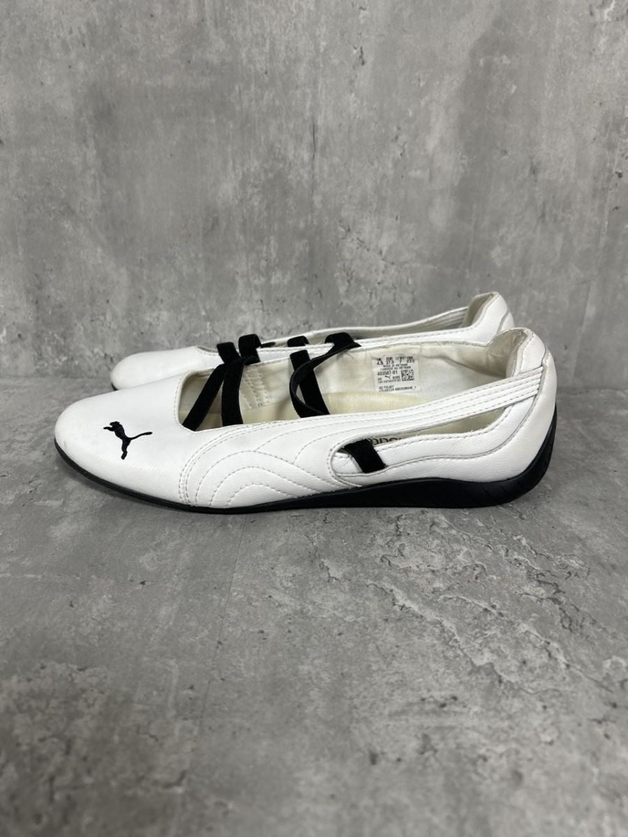 PUMA プーマ ウィメンズ スピードキャット バレエ シューズ size 23.5 白 レディース