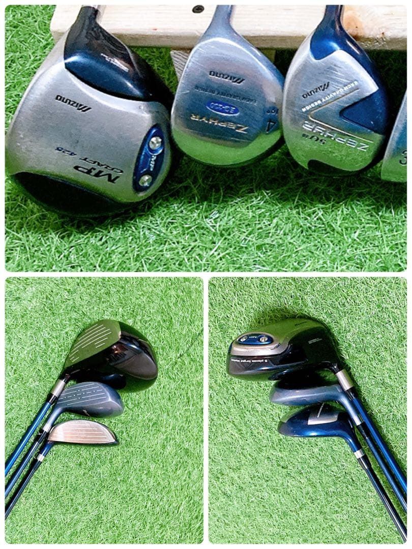 M14 ミズノ 初心者オススメ ゴルフクラブセット メンズ 14本 - メルカリ