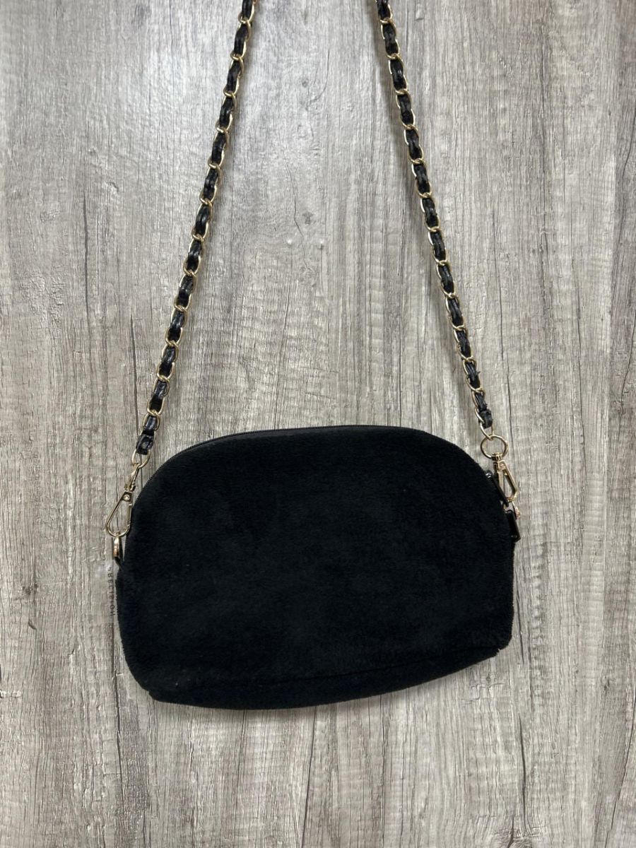 chaneL シャネル ノベルティ チェーン パイル ショルダー バッグ size