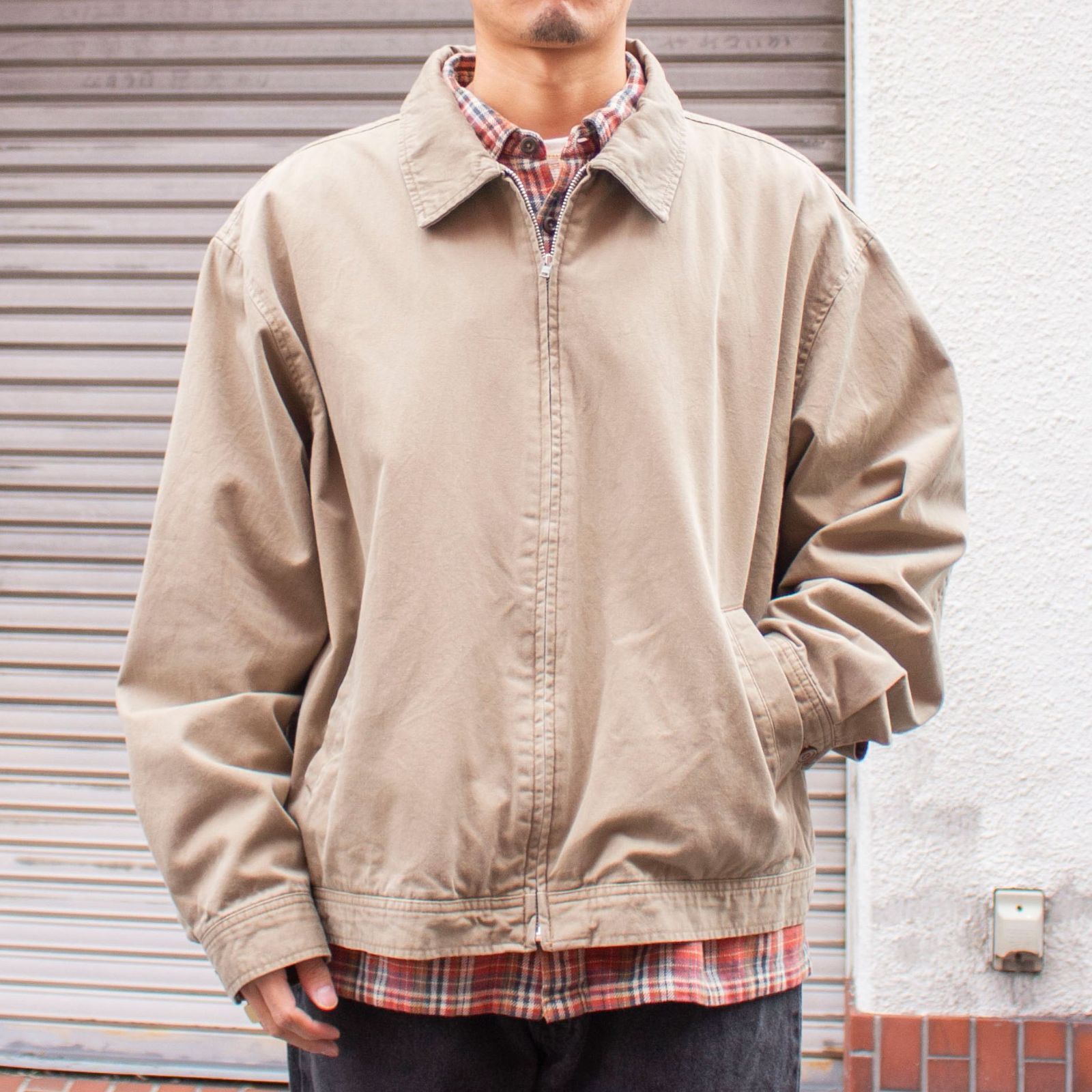 GAP 00 s Cotton Swing Top Jacket メンズ 古着 ギャップ ドリズラー 80s 90s アメリカ古着