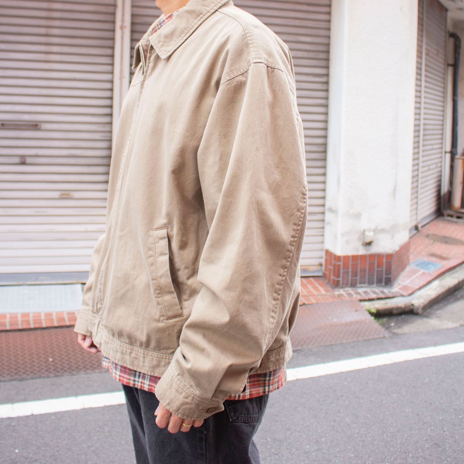 GAP 00 s Cotton Swing Top Jacket メンズ 古着 ギャップ ドリズラー 80s 90s アメリカ古着