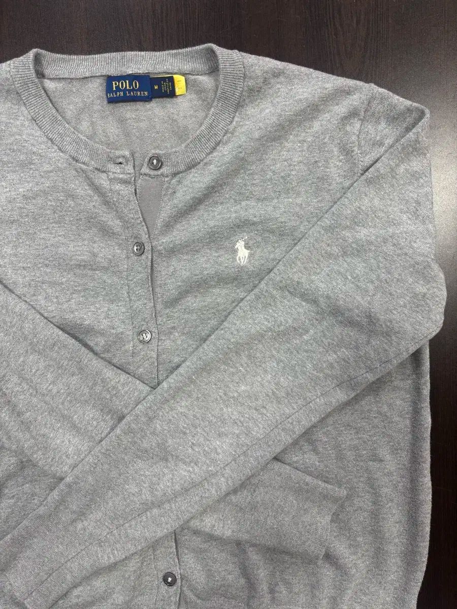ポロラルフローレン グレー カーディガン M GINKGOPHARMACY_COM