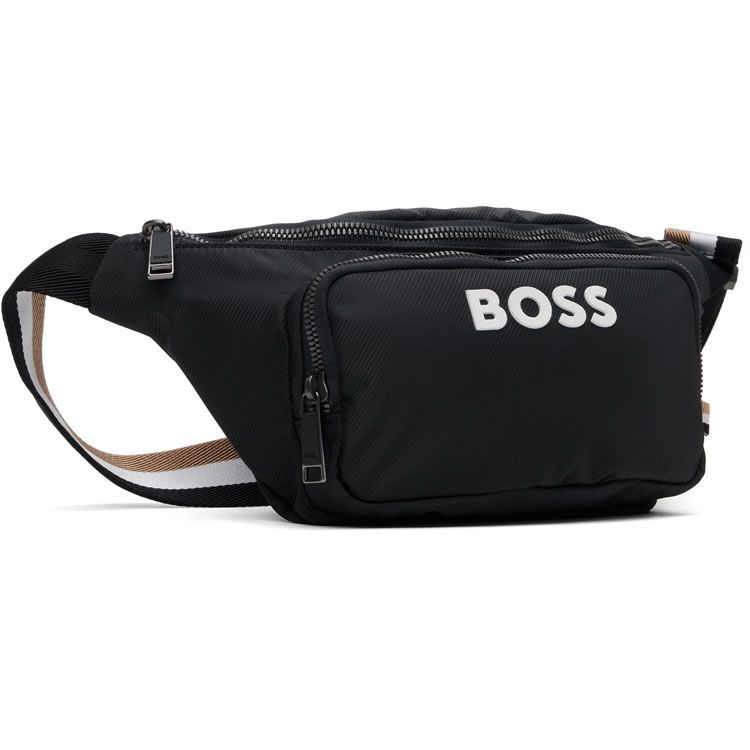 BOSS ボディバッグ ブラック ヒューゴボス HUGO BOSS バッグ ボディバッグ メンズ 2025年秋冬新作
