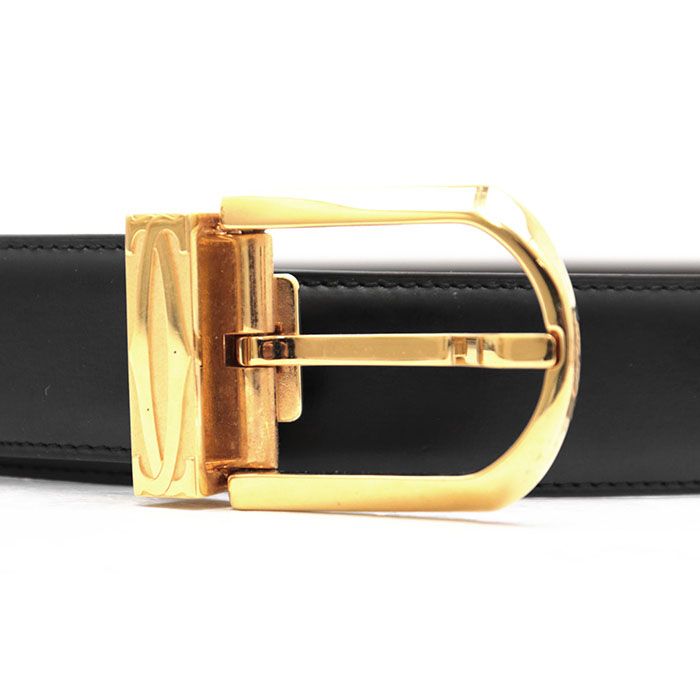 SALE【美品】CARTIER PARIS カルティエ パリ ベルト カーフレザー