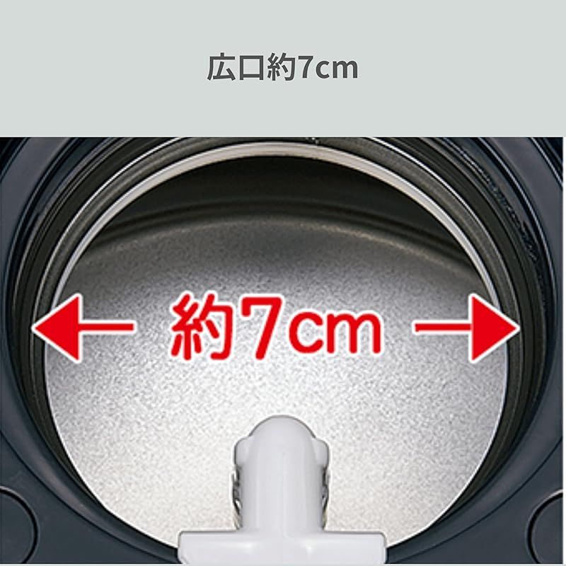 象印マホービン ステンレスエアーポット 2.2L ポット 卓上 広口約7cm 真空断熱構造 保温 保冷 ステンレス SR-CC22-XA 1